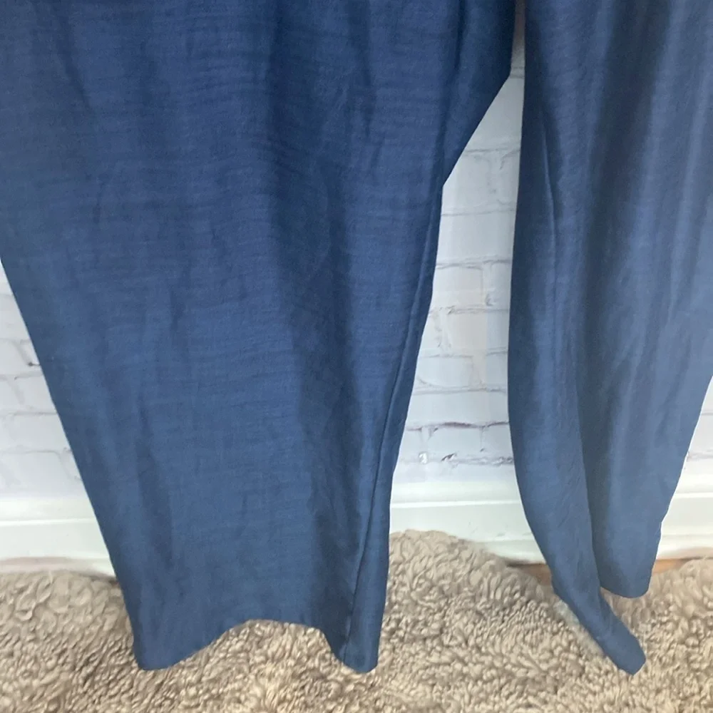 Sansara Navy Soft Sleeveless Jumpsuit with Pockets & Elastic Adjustable Waist S - Picture 11 of 11